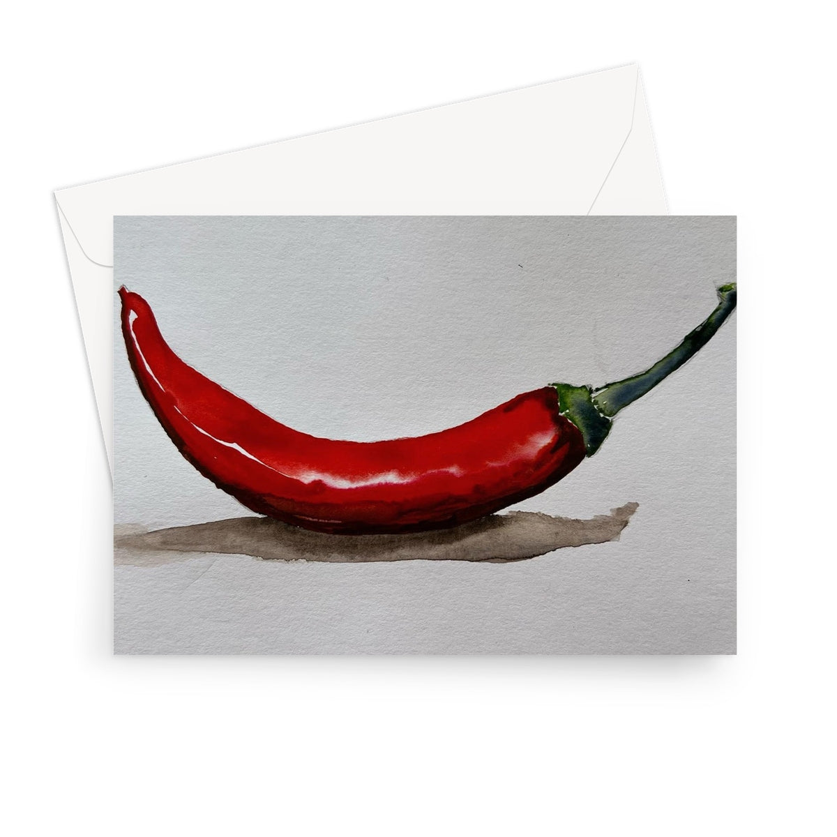 Red Pepper Greeting Card