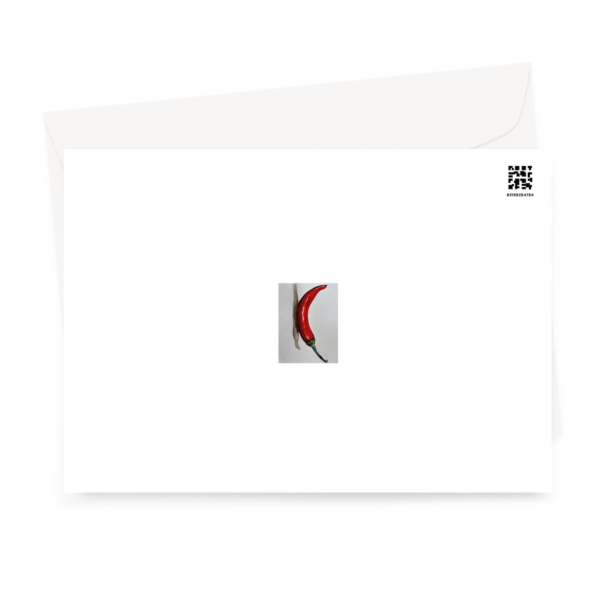 Red Pepper Greeting Card